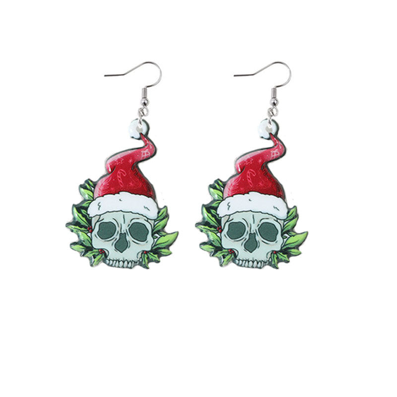 Wholesale Christmas Acrylic Earrings